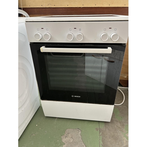 142 - Bosch Freestanding 4-Burner Electric Cooker and Oven