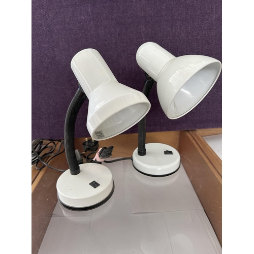 590 - x2  Adjustable Desk Reading Lamps