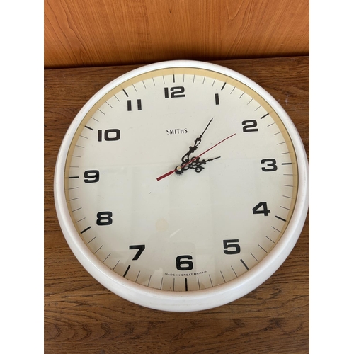 563 - Vintage Smiths Wall Clock Made in GB (Untested)