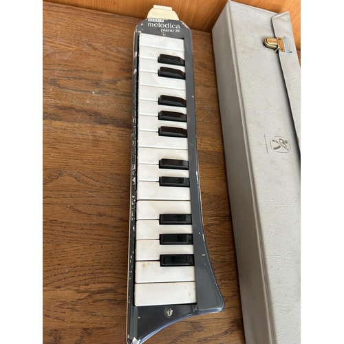 179 - Vintage Metal Hohner Melodica