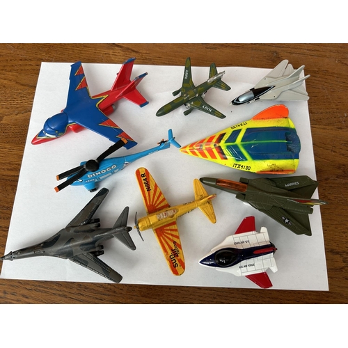 228 - Collection of Metal Toy Airplanes and Other