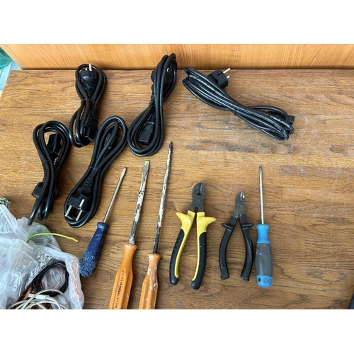 268 - Assorted Tools and Cables