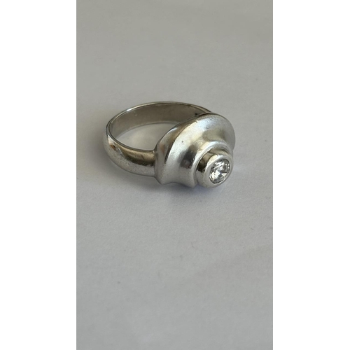 560 - Silver 925 Coil Ring