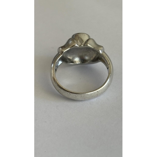 560 - Silver 925 Coil Ring