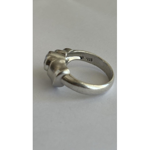 560 - Silver 925 Coil Ring