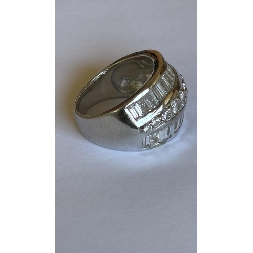 578 - Silver 925 Fashion Ring