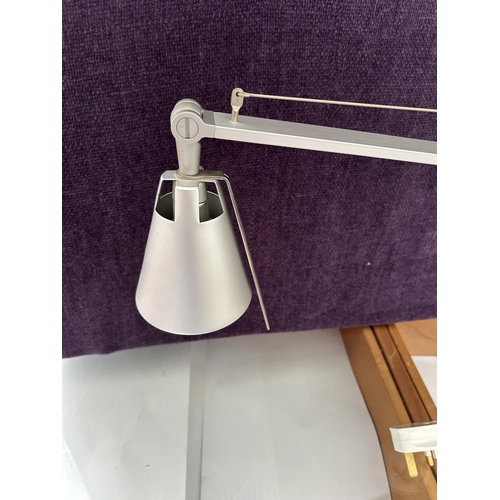 595 - 'Ikea' Adjustable Chrome Desk Lamp - Taken Back on 27/9/2024