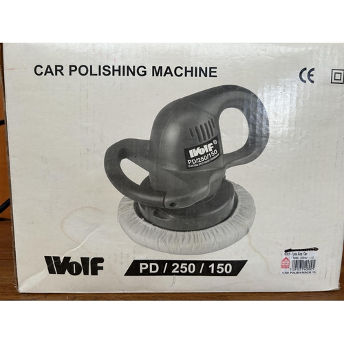 598 - Wolf Car Polishing Pump with Accessories