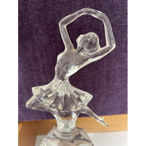 600 - Ballerina Girl Crystal Figure (27cm H.)