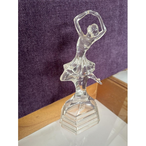 600 - Ballerina Girl Crystal Figure (27cm H.)