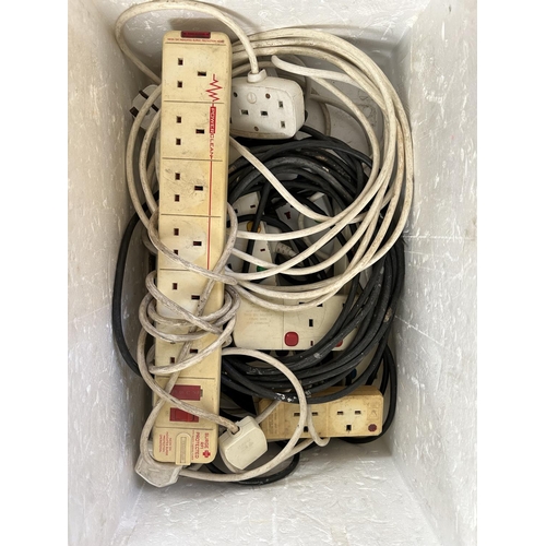 700 - Qty of Assorted Power Cables, Extensions