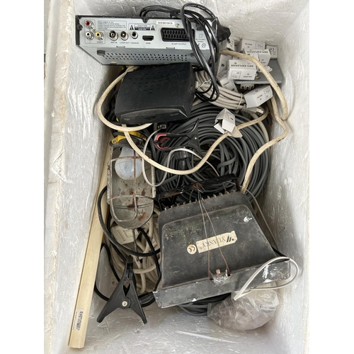 701 - Box of Wires and Other