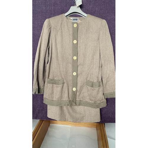 622 - Luisa Spagnoli Pure Wool Jacket and Skirt Set size 50 Made in Italy (Unused) - Taken Back on 7/10/20... 