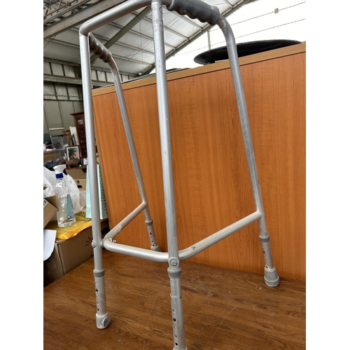 649 - DMA Height Adjustable Lightweight Aluminium Walking Aid