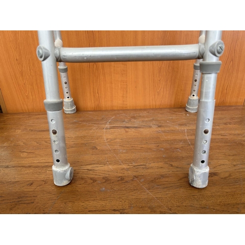 649 - DMA Height Adjustable Lightweight Aluminium Walking Aid