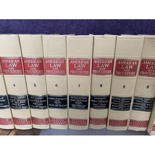 651 - 'American Law and Procedure' 14-Volume Encyclopedia