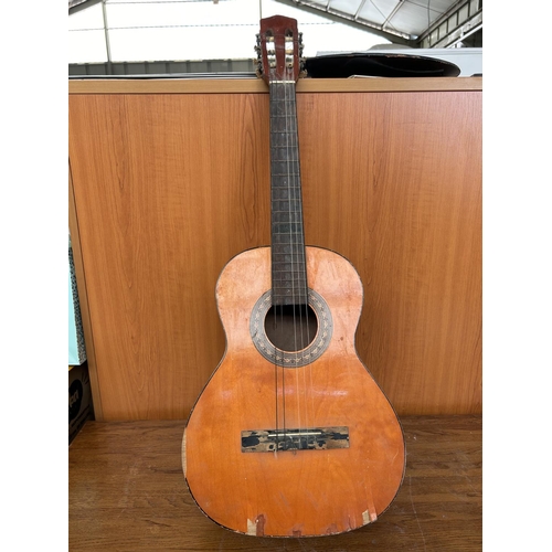 666 - Vintage Acoustic Guitar (A/F)