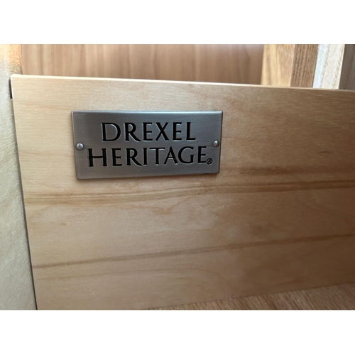 2 - Large American Drexel Heritage Light Blonde Color Chest of 6 Drawers (117 W. x 49 D. x 127cm H.) - C... 