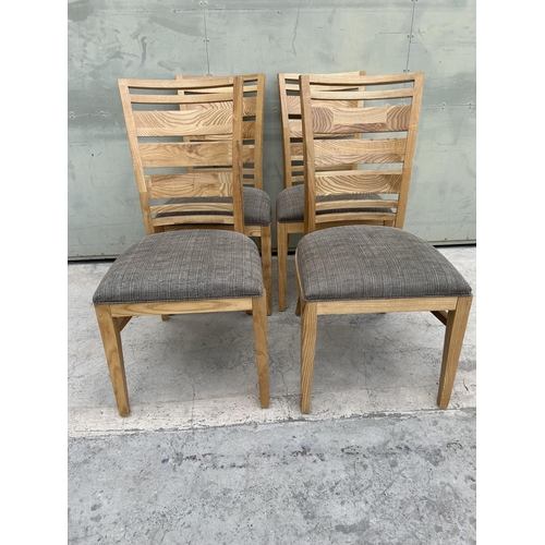 8 - x4 Heritage Home Group USA Wooden Slat Back Upholstered Dining Chairs - Code AM6902S, AM6900G, AM688... 