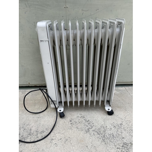 246 - Delonghi Oil Filled Electric Heater - Radiator