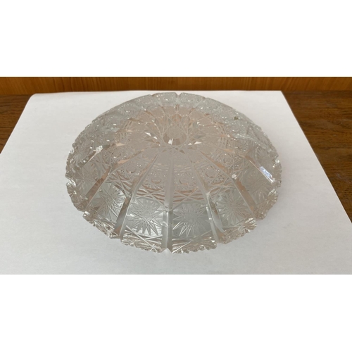 259 - Bohemian Heavy Crystal Ashtray