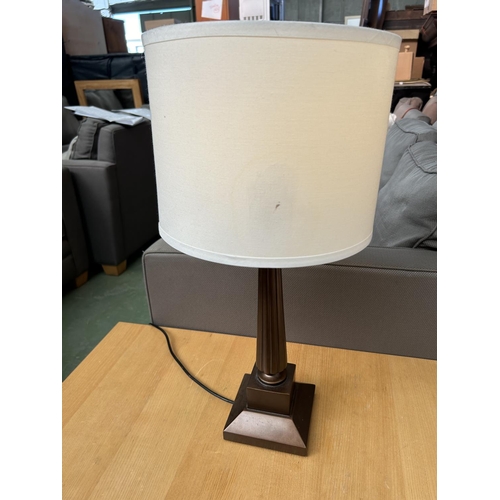 247 - Trinity Lighting Inc. USA Wooden Mayfair B Color Table Lamp - Code AM6885A