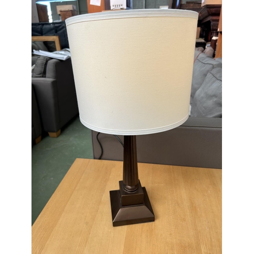 400 - Trinity Lighting Inc. USA Wooden Mayfair B Color Table Lamp - Code AM6902N