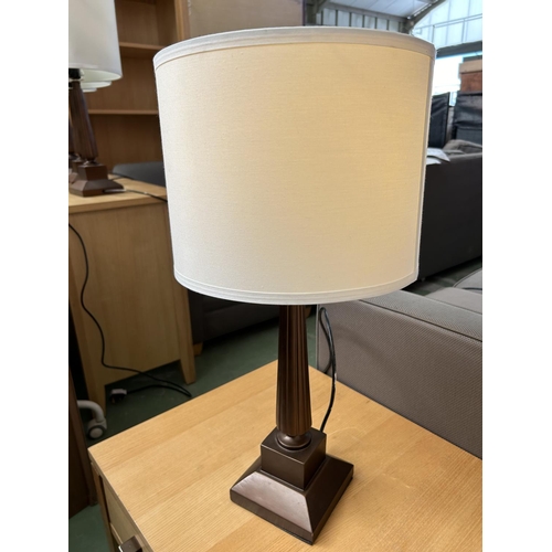 400 - Trinity Lighting Inc. USA Wooden Mayfair B Color Table Lamp - Code AM6902N