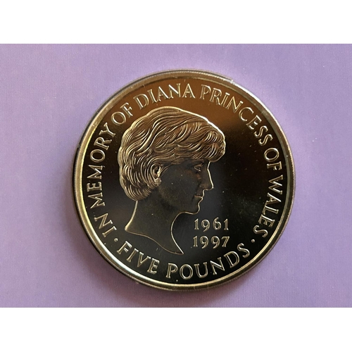 311 - Lady Diana £5 1999 Memorial Coin - Taken Back on 9/11/2024