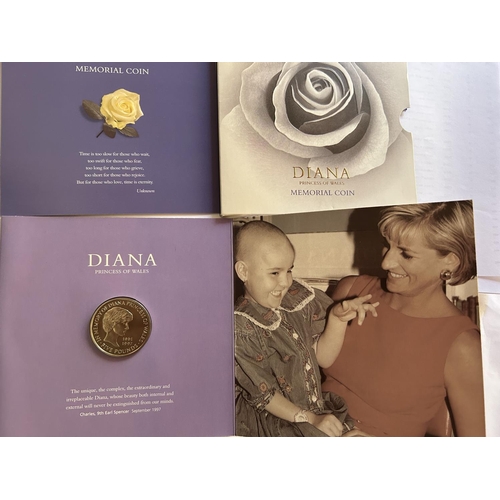 311 - Lady Diana £5 1999 Memorial Coin - Taken Back on 9/11/2024