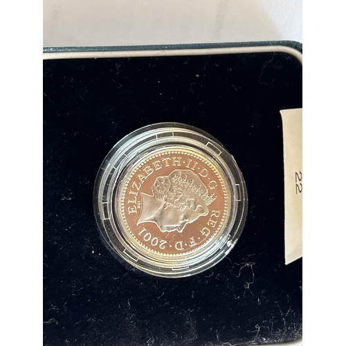 312 - UK 2001 Silver Proof Coin