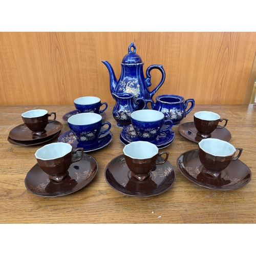 712 - Assorted Vintage Japanese/Chinese Coffee Cups and Saucers