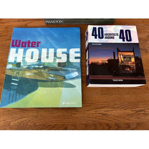 171 - Collection of 3 Architecture Books: 40 Architects Under 40 Published by Taschen, Water House by Pres... 