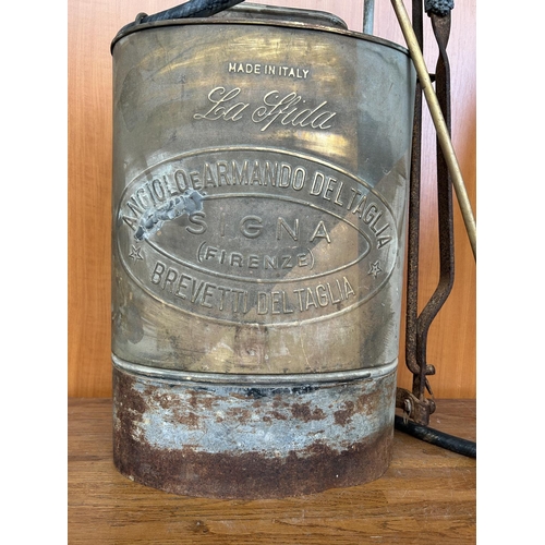 201 - Vintage Brass Garden Sprayer