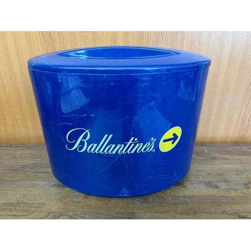 289 - Large Ballantine's Ice Bucket with Lid