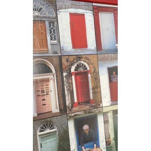 309 - Doors of Ireland Large Poster with Colorful Various Designs Doors (58 x 90cm)