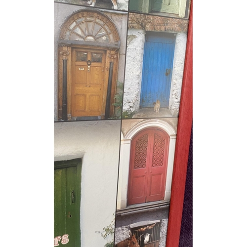 309 - Doors of Ireland Large Poster with Colorful Various Designs Doors (58 x 90cm)