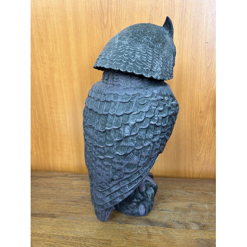 60 - Owl Bird Repellent Figure with Revolving Head (40cm H.)