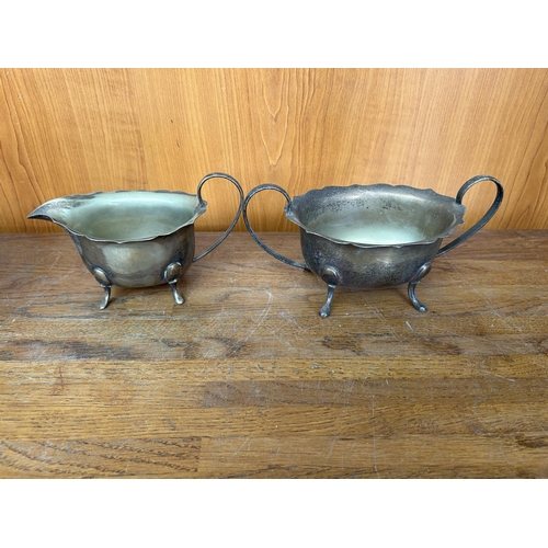 87 - Antique EPNS Silver Plated 3-Piece Tea Set