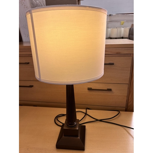 6 - Trinity Lighting Inc. USA Wooden Mayfair B Color Table Lamp - Code AM6894R