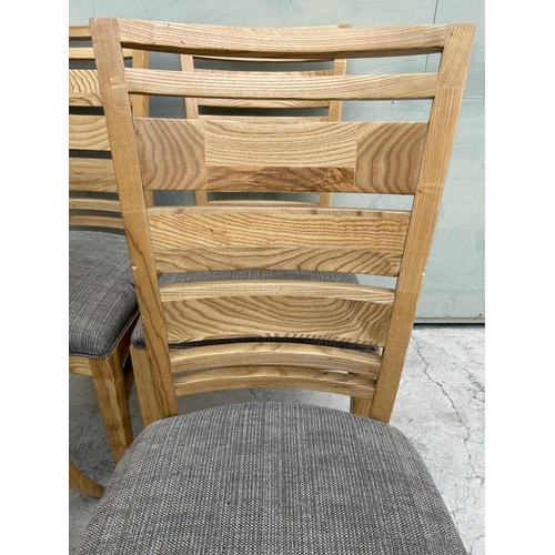 8 - x4 Heritage Home Group USA Wooden Slat Back Upholstered Dining Chairs - Code AM6902S, AM6900G, AM688... 