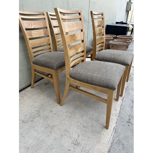 8 - x4 Heritage Home Group USA Wooden Slat Back Upholstered Dining Chairs - Code AM6902S, AM6900G, AM688... 