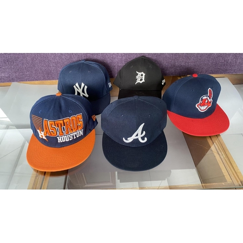 46 - Collection of 5 Baseball Caps (Unused)