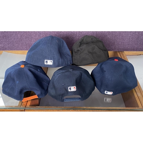 46 - Collection of 5 Baseball Caps (Unused)