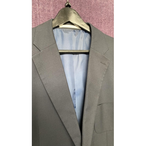 89 - M & S Men's Navy Blue Blazer Size 54, Chest 112cm