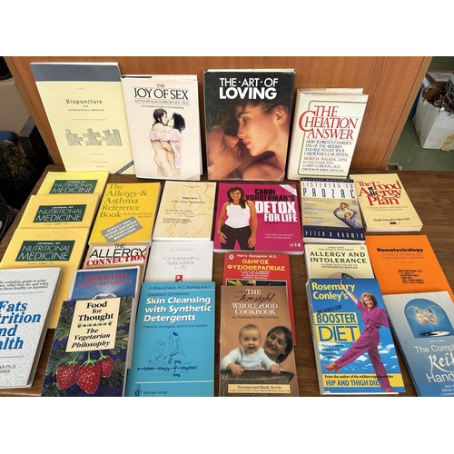 192 - Large Collection of Self Help, Nutrition and Other Books