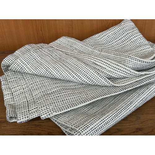 202 - Soft Rug, Sofa Throw, Non-Slip Rug and 'Ikea' Fitted Sheet (140 x 200) (Unused)