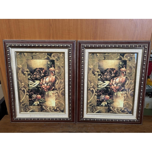 233 - x2 Argos The Classic Prints in Decorative Frame (55 x 45cm)