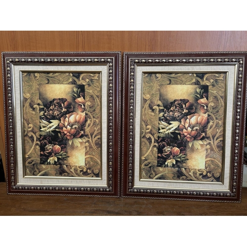 233 - x2 Argos The Classic Prints in Decorative Frame (55 x 45cm)