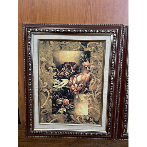 233 - x2 Argos The Classic Prints in Decorative Frame (55 x 45cm)